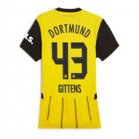 Koszulka piłkarska Borussia Dortmund Jamie Bynoe-Gittens #43 Strój Domowy dla kobiety 2024-25 tanio Krótki Rękaw